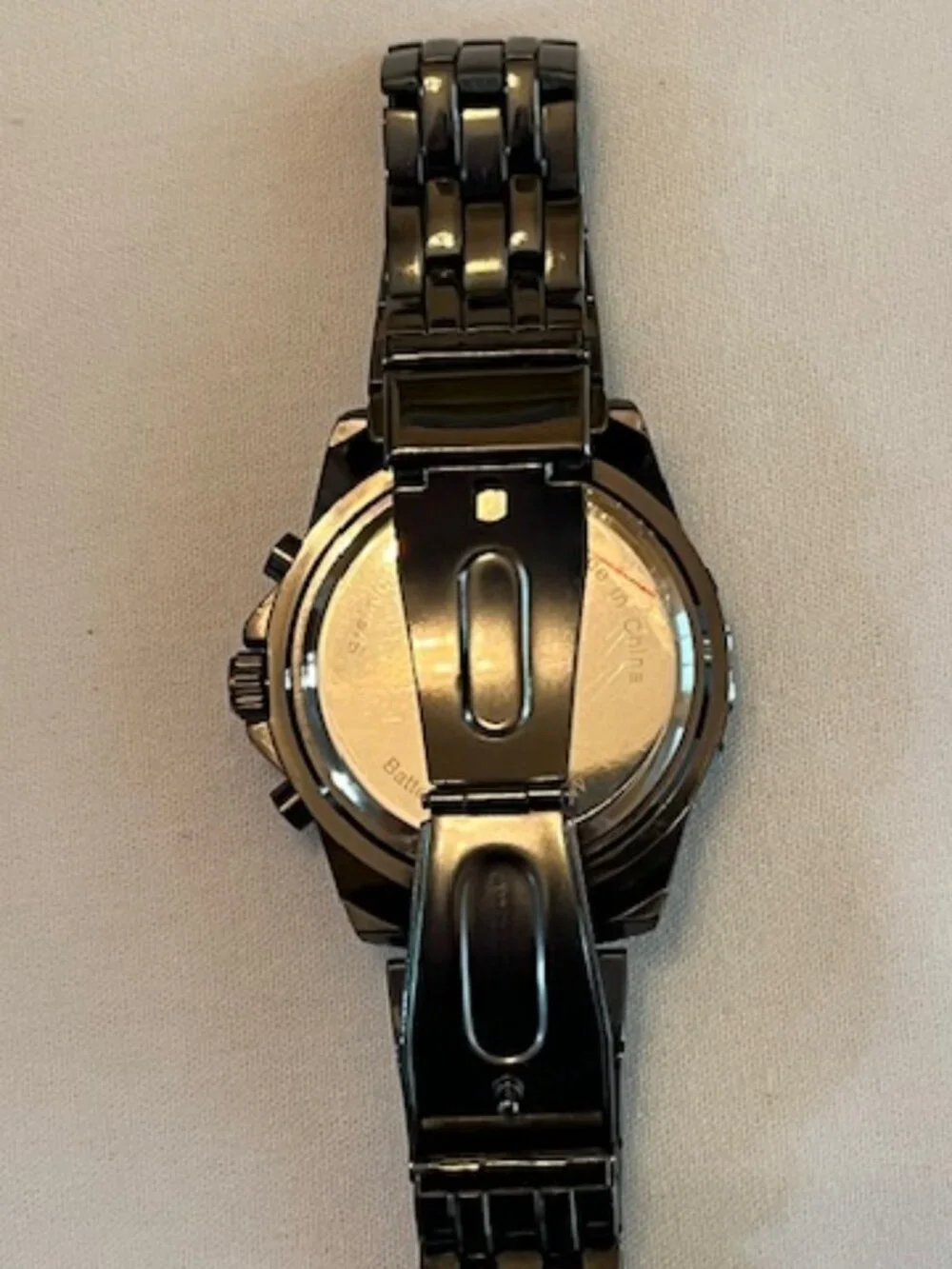 LEGION | Gunmetal Link-Style Band with Gunmetal Dial-NEW Battery-EUC